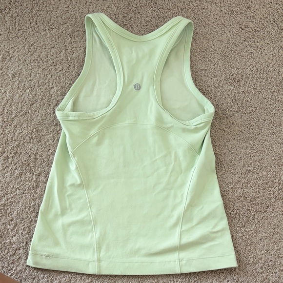 lululemon athletica Light Mint Racerback Tank - Picture 2 of 2